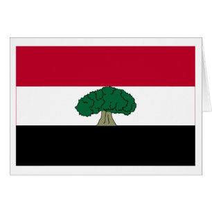 Cartão Bandeira de Oromia