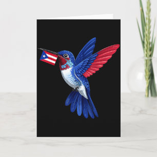 Cartão Bandeira de Porto Rico Boricua Bandeira Porto-Riqu