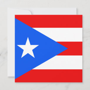 Cartão Bandeira de Porto Rico (Porto Rico)