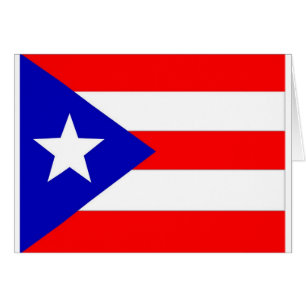 Cartão Bandeira de Puerto Rico