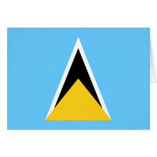 Cartão Bandeira de Santa Lúcia
