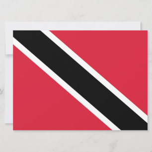 Cartão Bandeira de Trinidad e Tobago