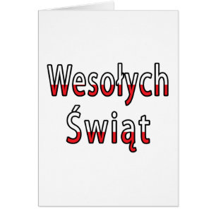 Cartão Bandeira de Wesolych Swiat
