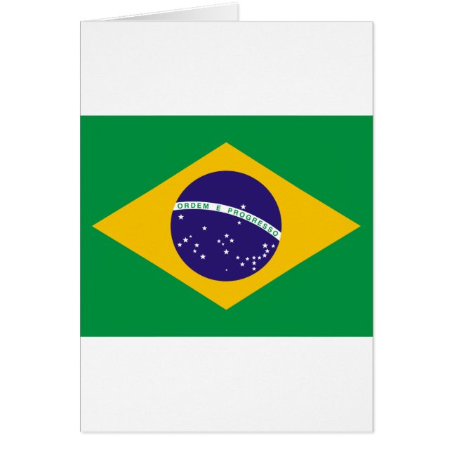 Cartão Bandeira do Brasil (Frente)