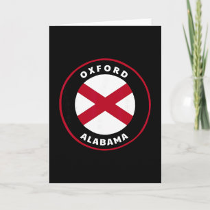 Cartão Bandeira do Estado de Oxford Alama Al Férias Dge