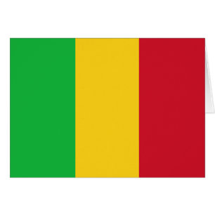 Cartão Bandeira do Mali