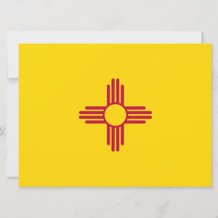 Cartão Bandeira do Novo México (Estado dos EUA)