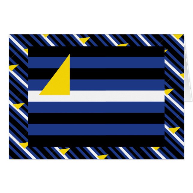 CARTÃO BANDEIRA DO ORGULHO DAS ÁGUAS (Frente Horizontal)