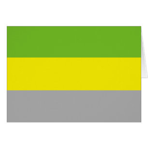 Cartão Bandeira do Orgulho Litromântico