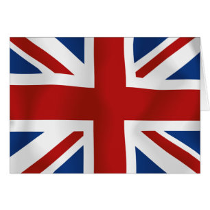 Cartão Bandeira do Reino Unido