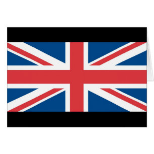 Cartão Bandeira do Reino Unido