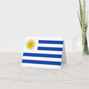 Cartão Bandeira do Uruguai (Uruguai)