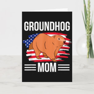Cartão Bandeira dos EUA 4 de Julho Dia das Mães Merica Gr
