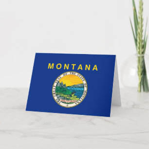 Cartão Bandeira e Emblema de Montanan, Bandeira de Montan