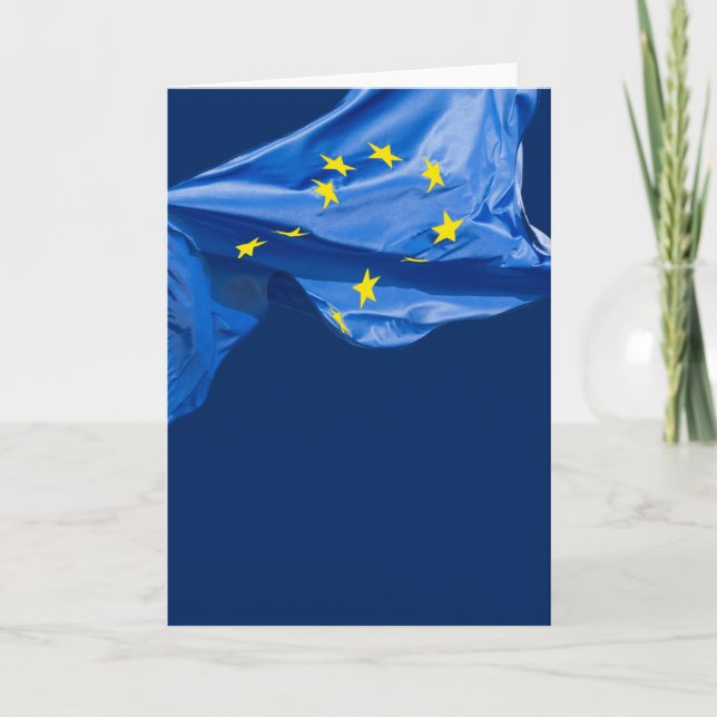 Cartão bandeira europeia (Frente)