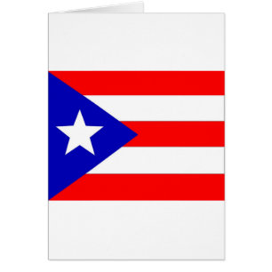 Cartão Bandeira Porto Rico