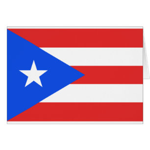 Cartão Bandeira Porto Rico