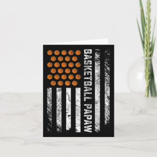 Cartão Bandeja do Jogador Bysketbyll Papaw Usa Flag Byske