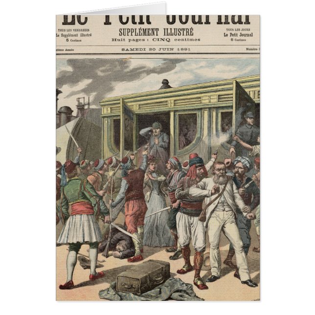 Cartão Bandidos no Oriente (Frente)