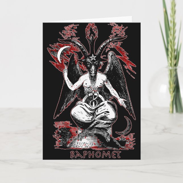 Cartão Baphomet (Frente)