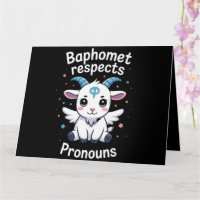 Baphomet Transgênero Respeita Pronomes Orgulho Tra