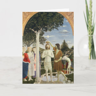 Cartão Baptism of Christ
