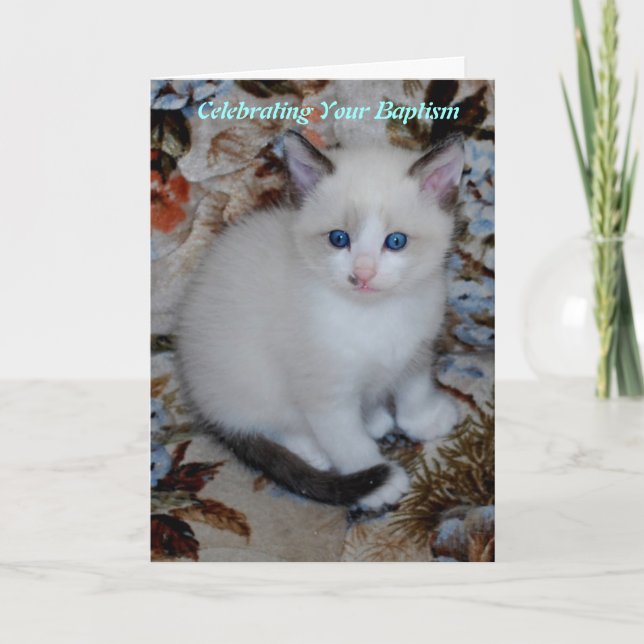 Cartão baptismo (Frente)