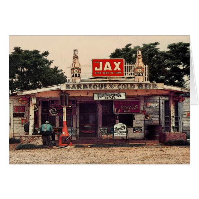 Cartão Bar de Frenchie (Frente Horizontal)