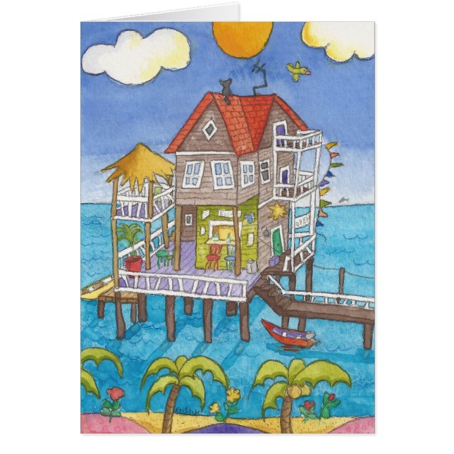 Cartão Bar na água (Frente)