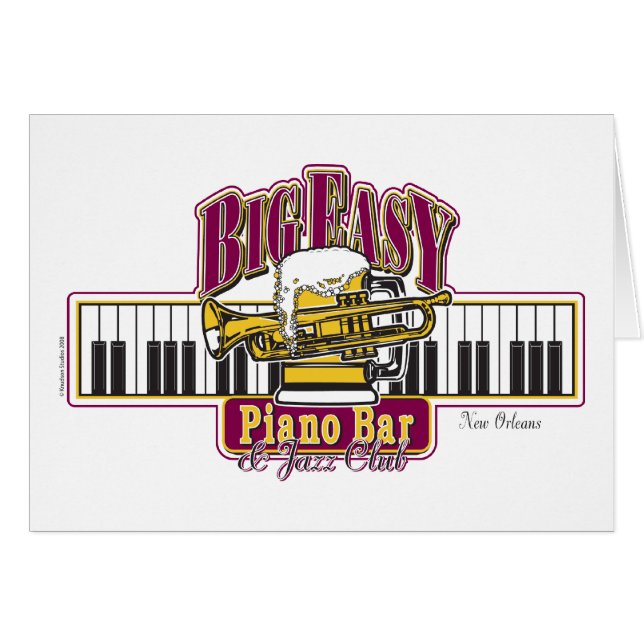 Cartão BAR-Piano-EASY-BIG- (Frente Horizontal)