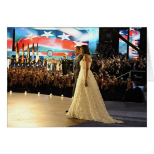 Cartão Barack & Michele Obama