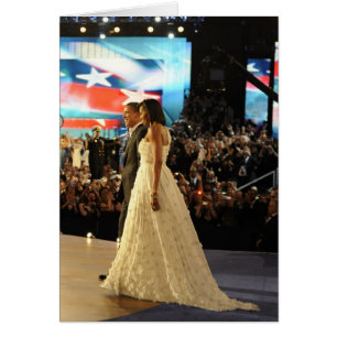 Cartão Barack & Michele Obama