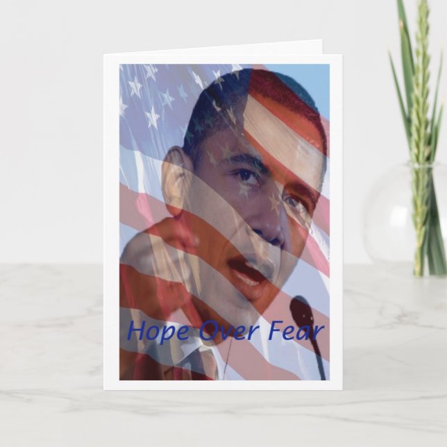 CARTÃO BARACK OBAMA MOTIVA! (Frente)