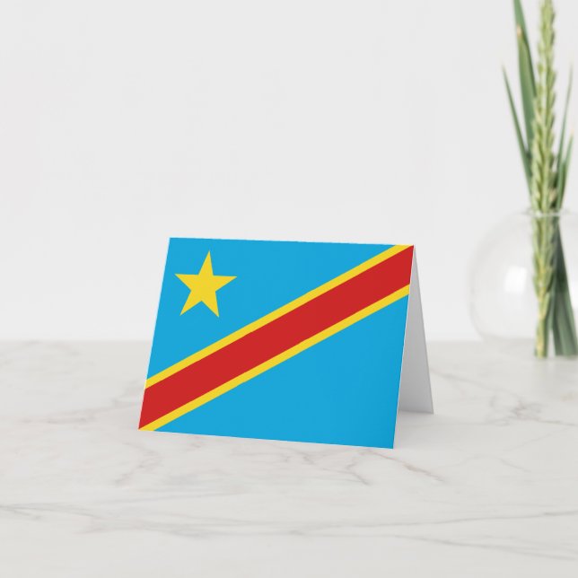 Cartão Barba do Congo-Kinshasa (Frente)