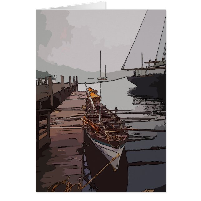 Cartão Barco Baleeiro Histórico, (Frente)