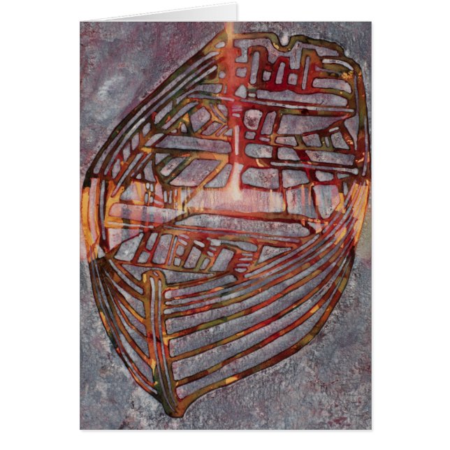 Cartão Barco branco pequeno 2007 (Frente)