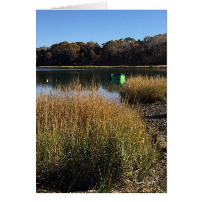 Cartão Barco de fileira do cabo (Frente)