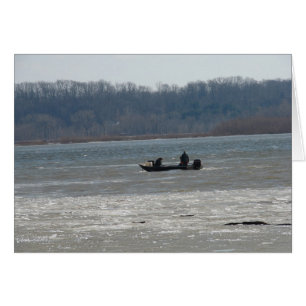 Cartão Barco de Pesca