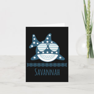 Cartão Barco de Pesca Costeira Marítima Náutica de Savann