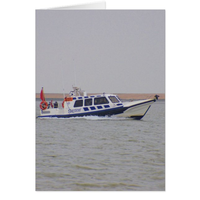 Cartão Barco de Segurança (Frente)