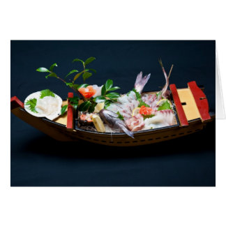 Cartão Barco do Sashimi