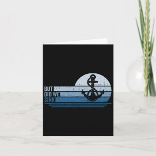 Cartão Barco, Mas Será Que Fizemos O Pômodo Capitão 1?