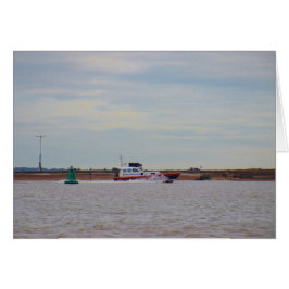 Cartão Barco Piloto de Harwich Haven