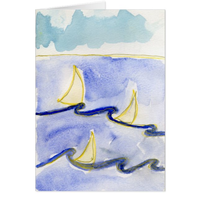 Cartão Barcos (Frente)