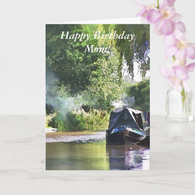 CARTÃO BARCOS CANAIS (Orquídea)