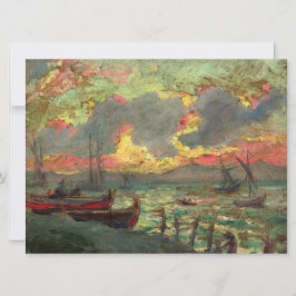 Cartão Barcos na margem (por Kimon Loghi)