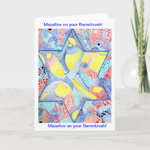 Cartão Barmitzvah
