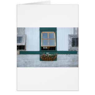 Cartão Barn-Window