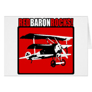 Cartão Baron vermelho Rocha!
