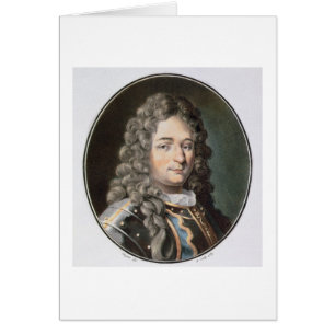 Cartão Baronete de Jean (1651-1702), 1789 (gravura